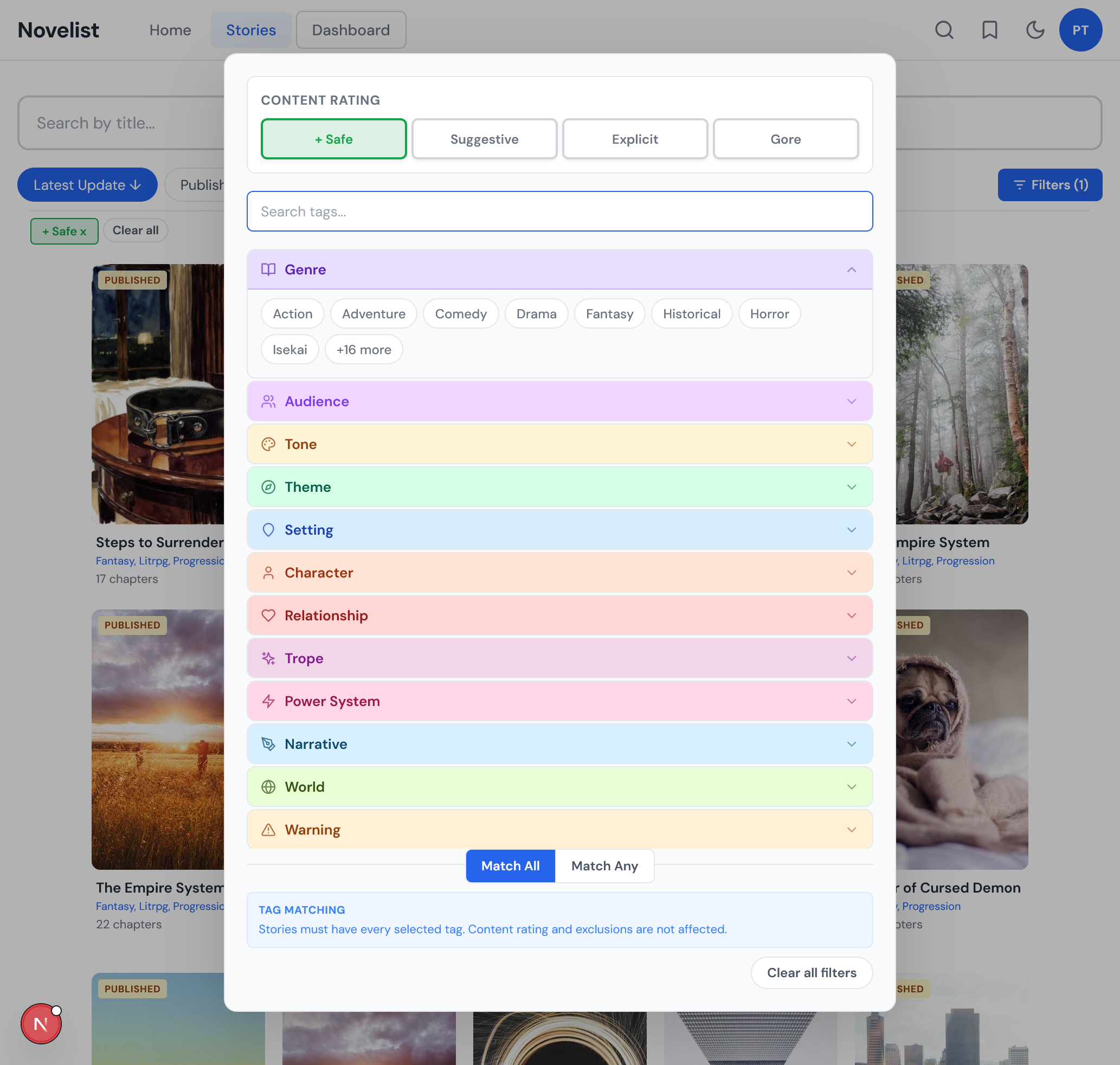 Readers Find You - Light theme